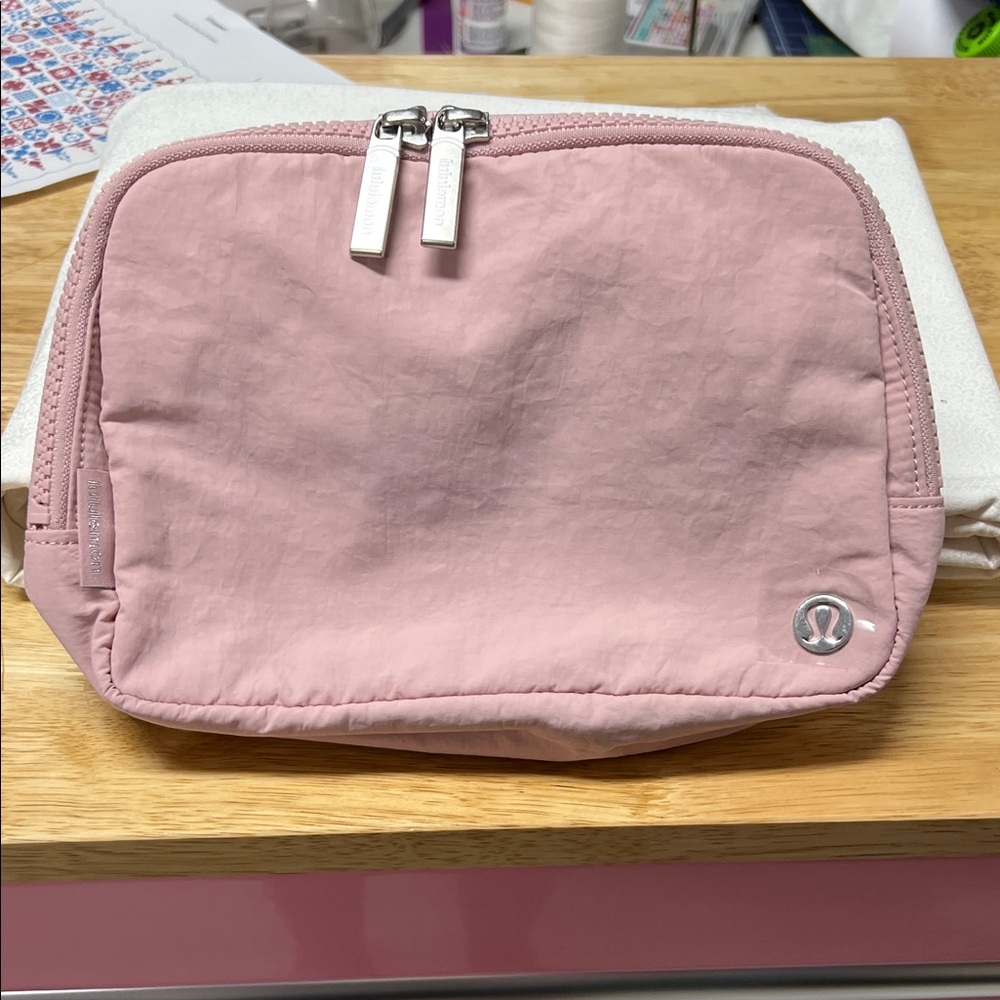 lululemon athletica Blush Pink Belt Bag